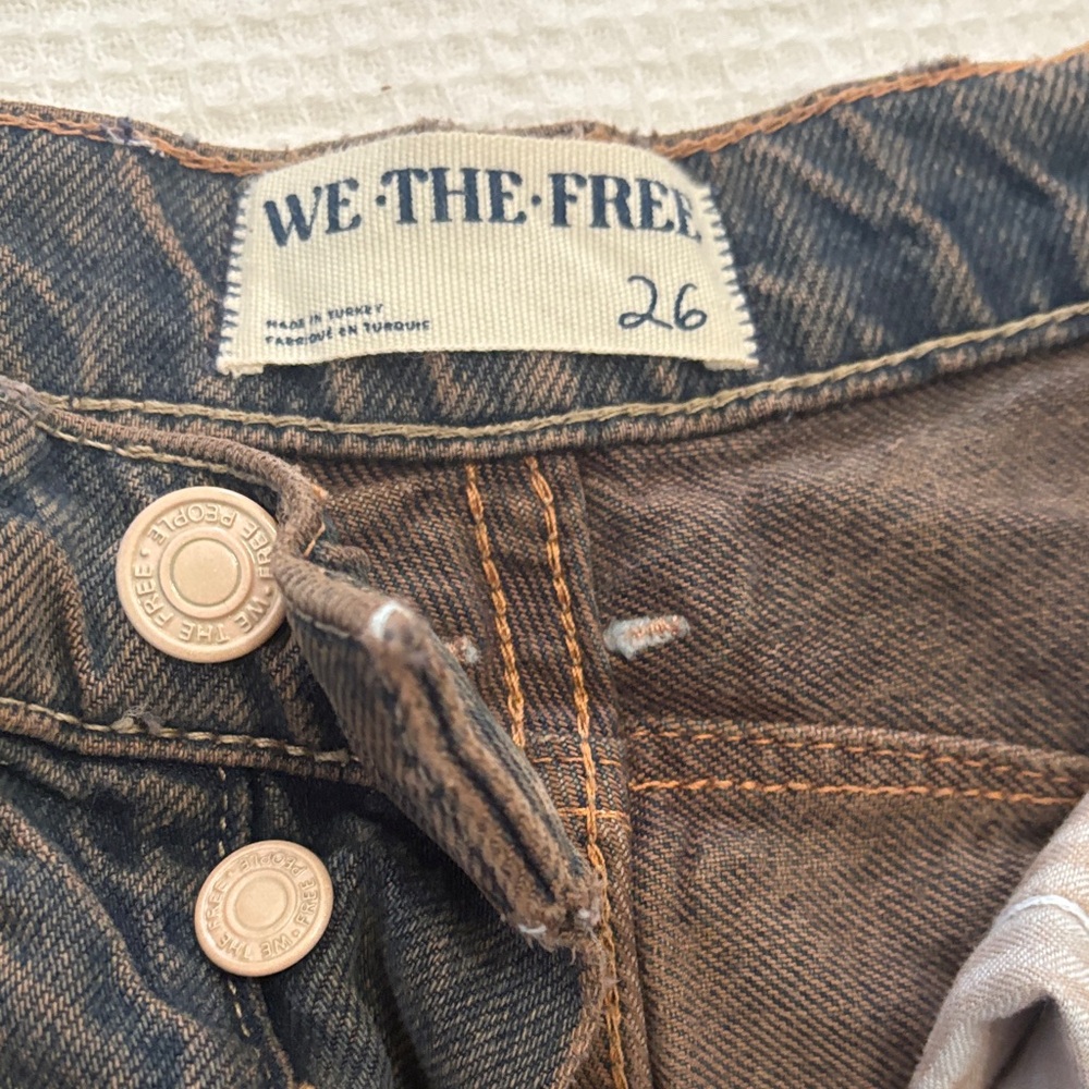 We The Free Good Luck mid-rise barrel Brandon archive grey - Picture 2 of 10